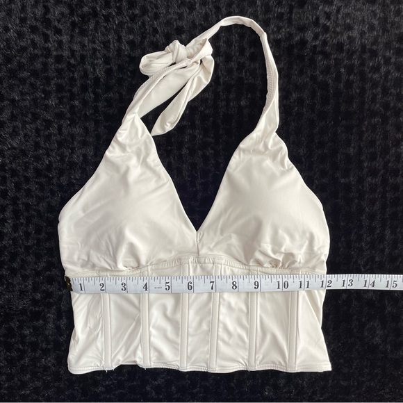 Gilly Hicks Hollister Micro-Modal Halter Top Size M - Picture 4 of 5